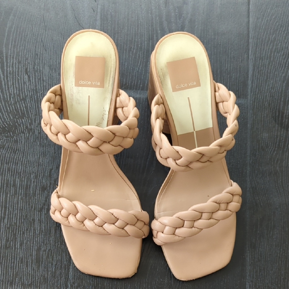 Dolce Vita Women's Braided Sandals - Cream